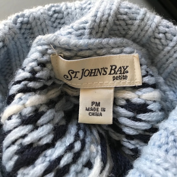 St. Johns Bay Vintage 80's Cable Knit Sweater - Picture 8 of 10